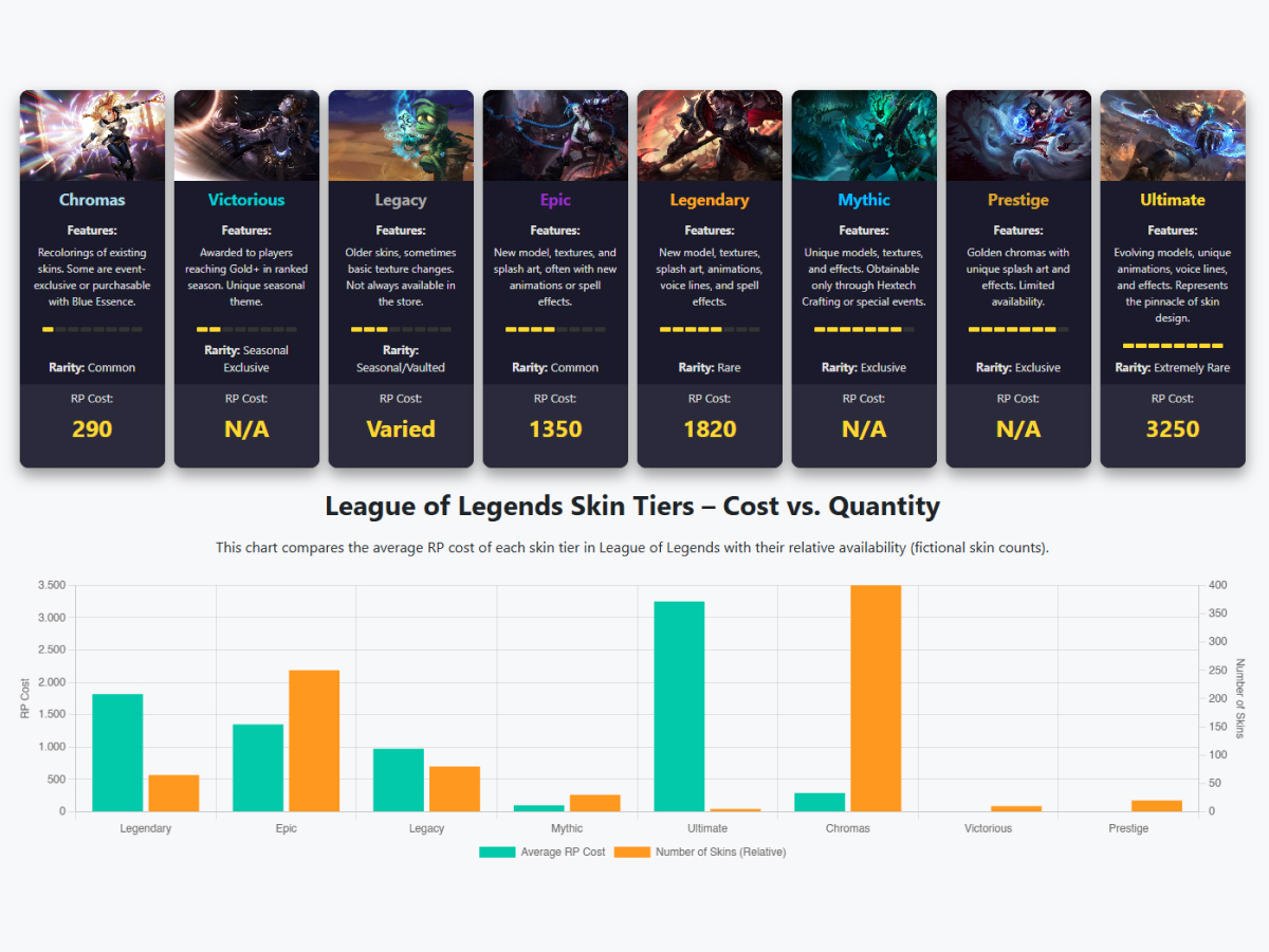 LoL Skin Tiers